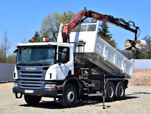 SCANIA P360 Kipper 5,10m + FASSI F150A.23 + Bordmatic !