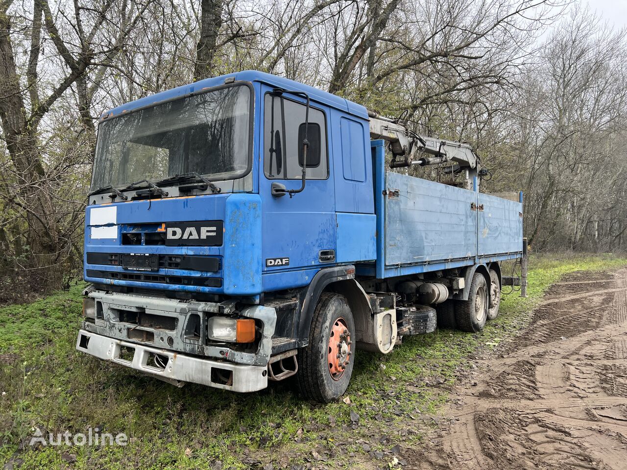 бортовой грузовик DAF XF 95 380 ATI