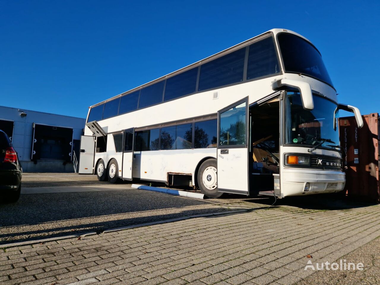 двухэтажный автобус Setra S228 DT Dubbeldekker voor ombouw tot camper / woonbus