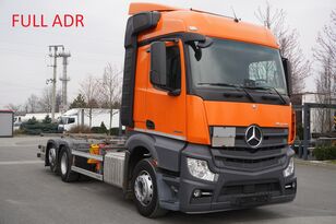 грузовик шасси Mercedes-Benz Actros 2545 E6 BDF 6×2 / FULL ADR / 190 thousand km!! / third ax