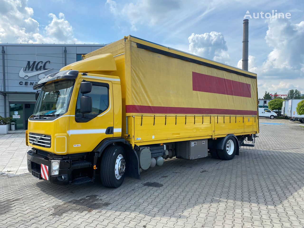 грузовик штора Volvo FE 280 / OPENS ALL SIDE / METAL FLOOR / EURO4 / MANUAL / ZEPRO 2