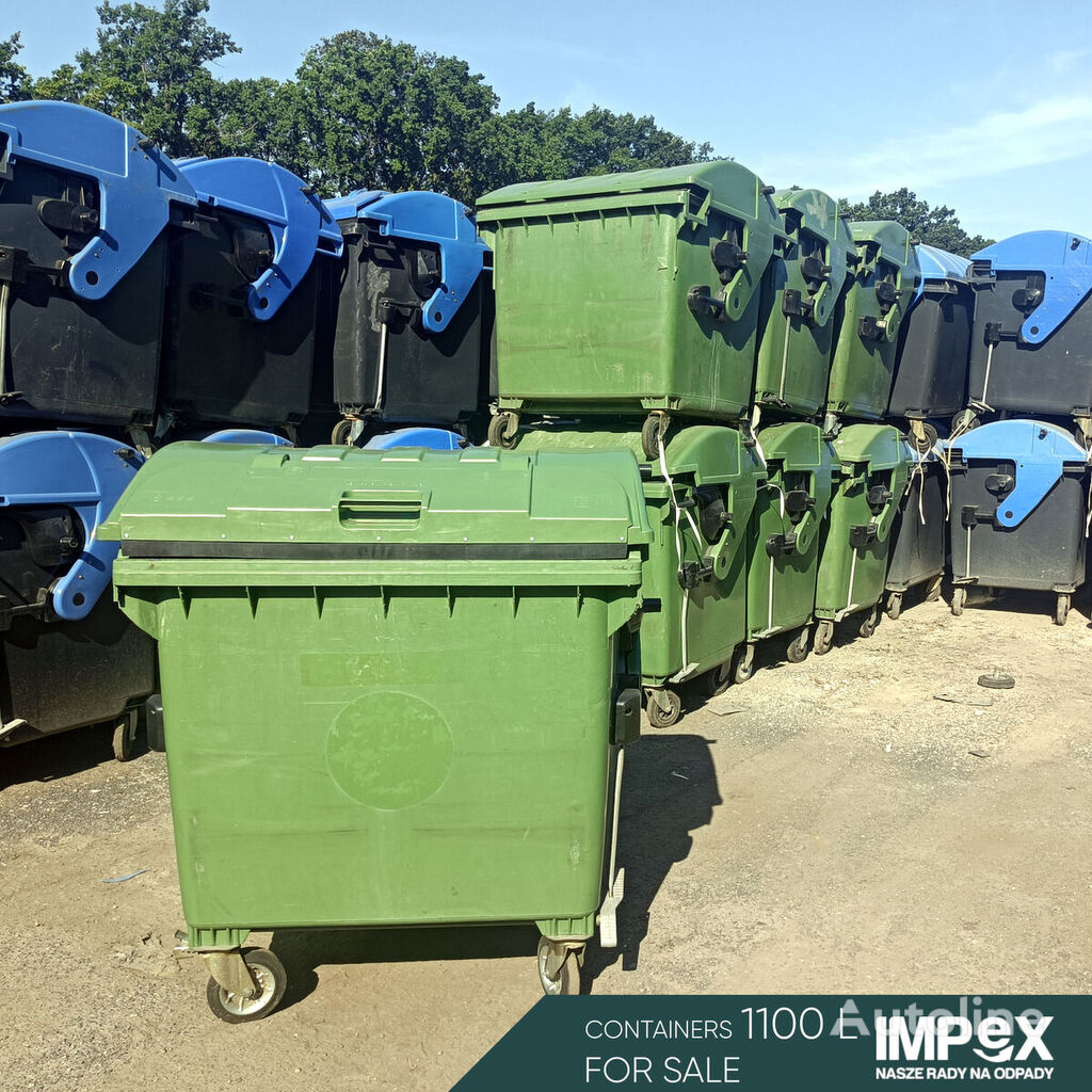 контейнер для мусора Garbage containers | 1100 L | Green