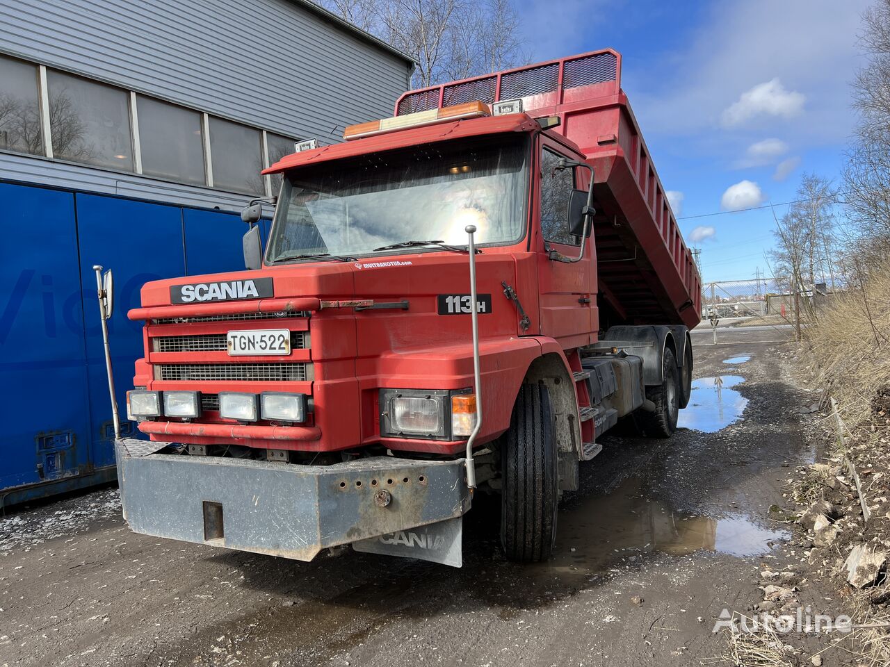 самосвал Scania T113