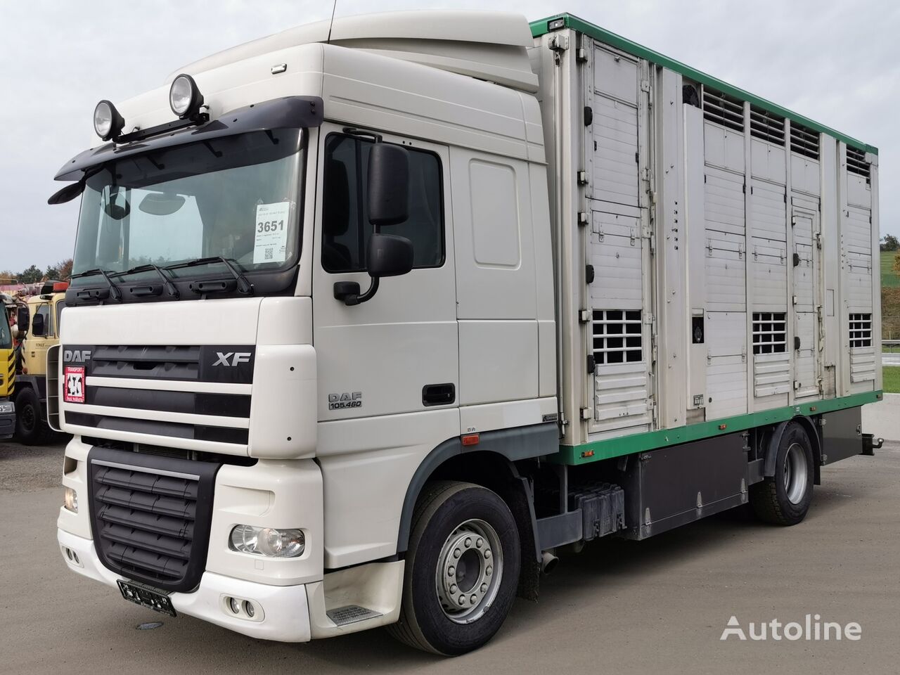 скотовоз DAF FA XF 105.460T