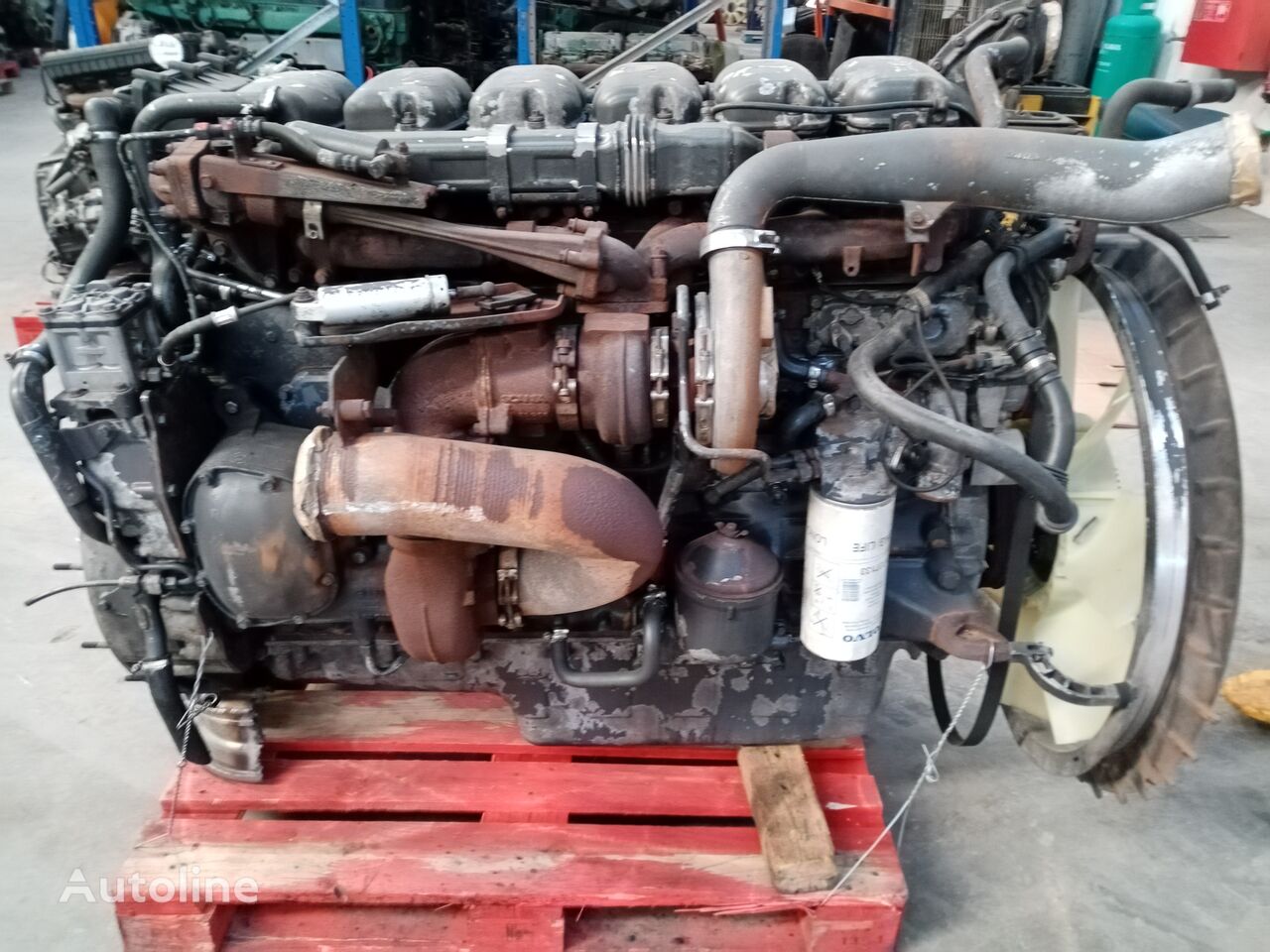 двигатель Scania DT 1211 для грузовика