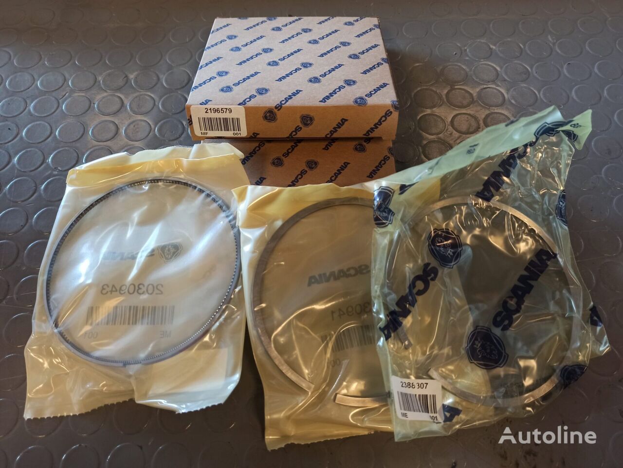 поршневое кольцо Scania PISTON RING KIT - 2196579 2196579 для тягача