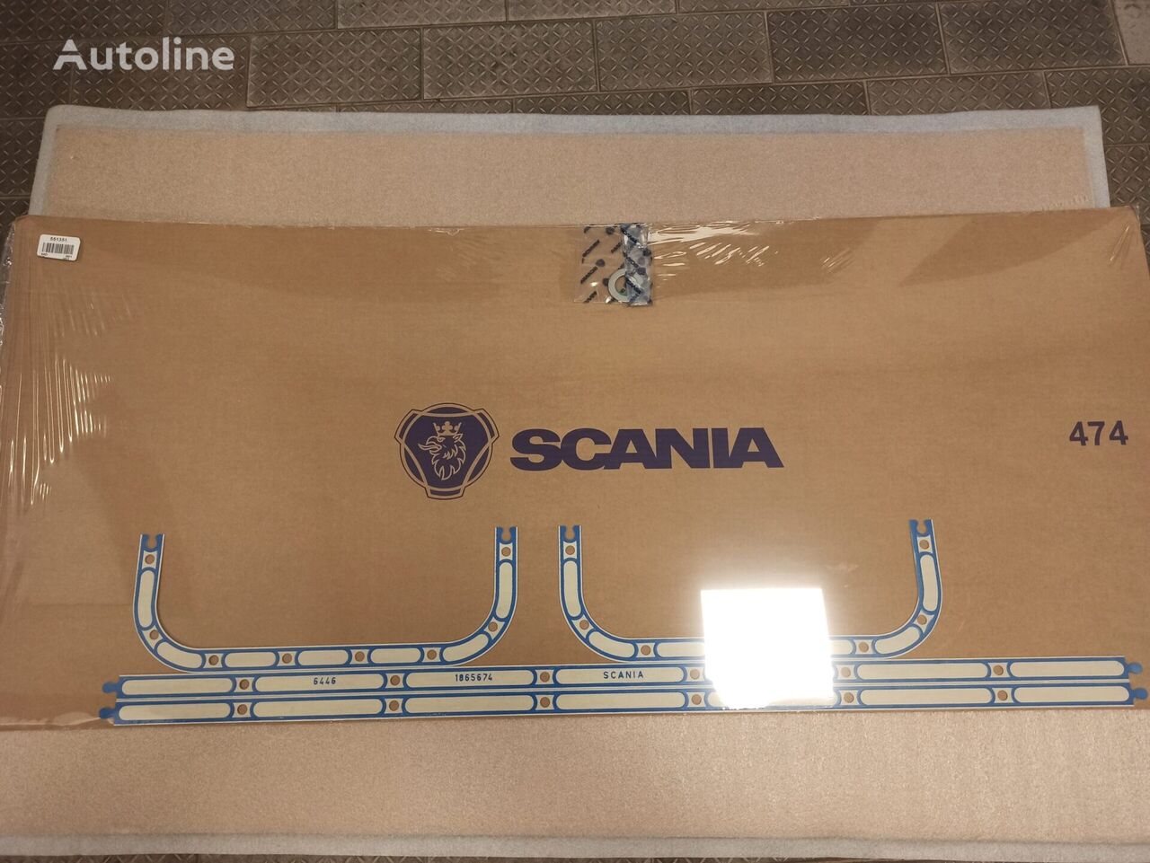 прокладка поддона Scania OIL SUMP GASKET - 551351 551351 для тягача